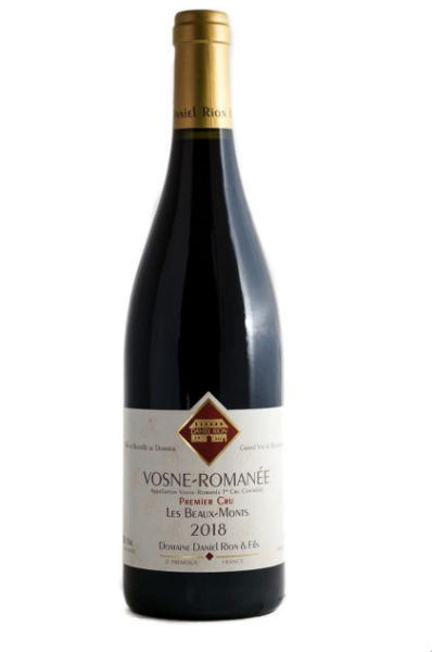 Picture of 2018 Domaine Daniel Rion et Fils Vosne-Romanée 1er Cru Les Beaux Monts