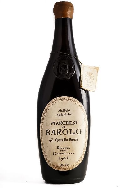 1943 Marchesi di Barolo Barolo Riserva della Castellana | d 1943 Marchesi di Barolo Barolo Riserva della Castellana | d
