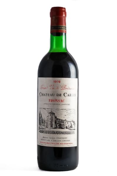 Picture of 1978 Château de Carles, Grand Cru Fronsac