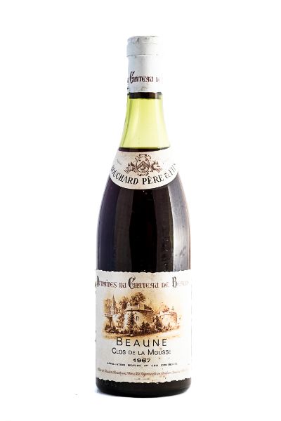 Picture of 1967 Bouchard Pere & Fils Beaune Clos de la Mousse, 1er Cru, Top shoulder fill