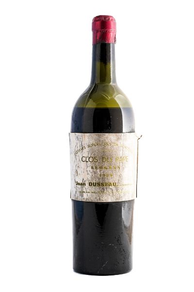 Picture of 1929 Clos du Pape Pessac MS