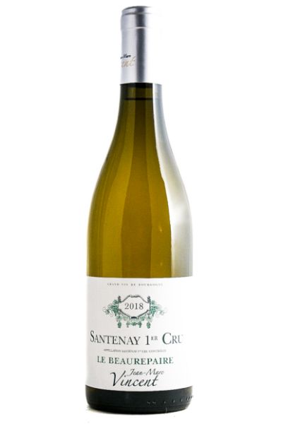 Picture of 2018 Domaine Jean-Marc Vincent Santenay 1er Cru, Le Beaurepaire Blanc