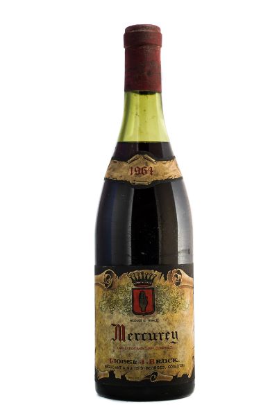 Picture of 1964 Lionel Bruck Mercurey Rouge - Top shoulder fill