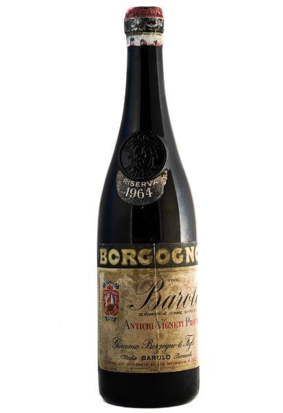 Picture of 1964 Borgogno Barolo Riserva Speciale, Damaged label