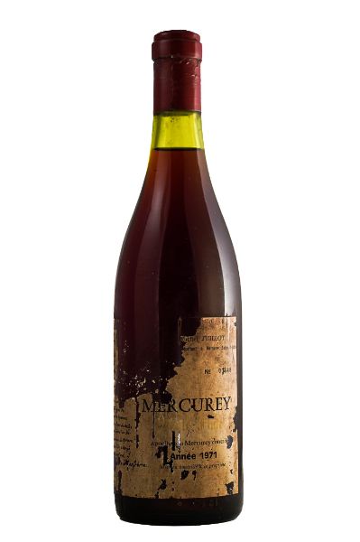 Picture of 1971 Domaine Michel Juillot Mercurey Rouge, Damaged label, good fill