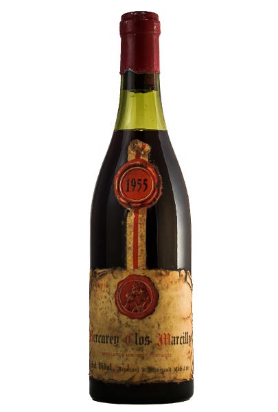 Picture of 1955 Domaine Vidal Mercurey 1er Cru Clos Marcilly, Top shoulder 