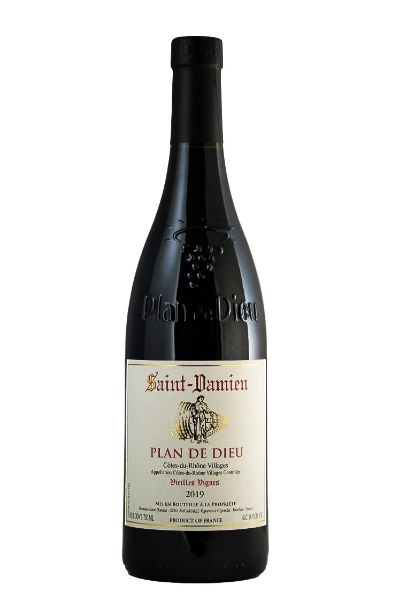 Picture of 2019 Domaine Saint-Damien "Plan de Dieu" Côtes-du-Rhône-Villages Vieilles Vignes