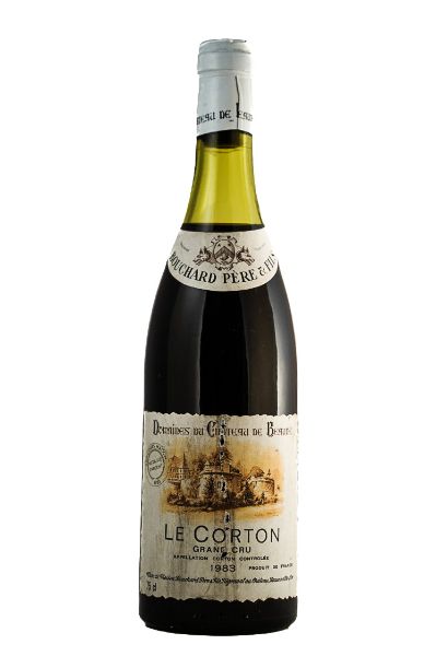 Picture of 1983 Bouchard Domaine du Château de Beaune Corton Grand Cru, high shoulder