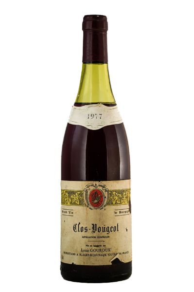 Picture of 1977 Domaine Gouroux Clos Vougeot, Grand Cru