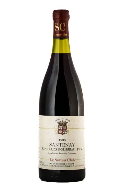 Picture of 1988 Savour Club Santenay Grand Clos Rousseau, 1er Cru