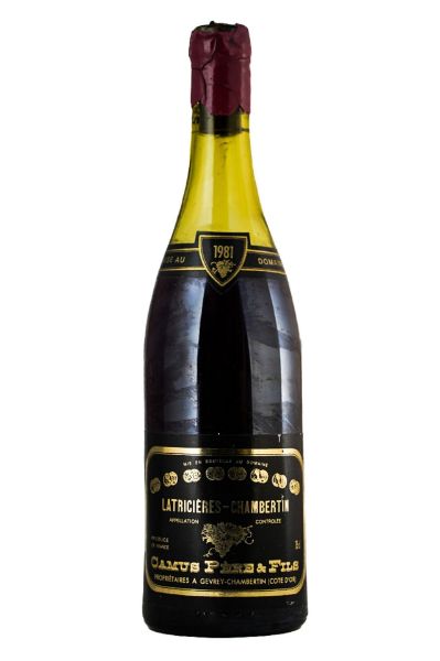 Picture of 1981 Camus Latricieres-Chambertin, Grand Cru, Mid shoulder fill