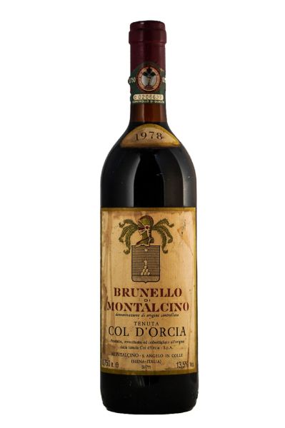 Picture of 1978 Col d’Orcia Brunello di Montalcino Riserva