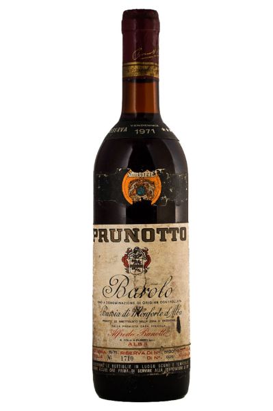 Picture of 1971 Prunotto Barolo Bussia di Monforte Riserva