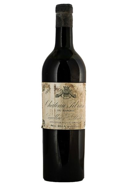 Picture of 1952 Château Pibran, Pauillac, High shoulder