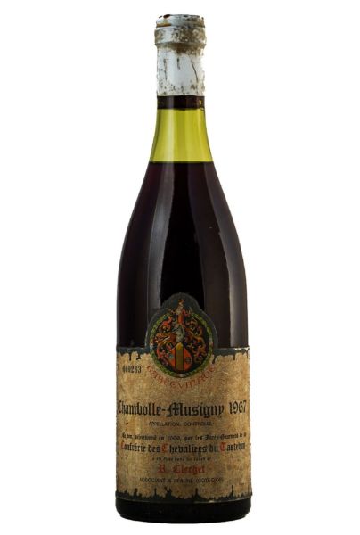 Picture of 1967 Clerget Chambolle-Musigny, Confrerie des Chevaliers du Tastevin