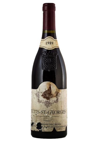 Picture of 1989 Domaine des Perdrix Nuits-Saint-Georges, slightly damaged label