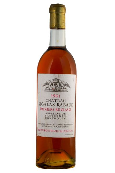 Picture of 1961 Château Sigalas Rabaud, 1er Grand Cru Classé Sauternes