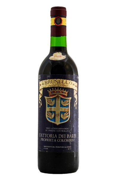 Picture of 1968 Fattoria dei Barbi Brunello di Montalcino