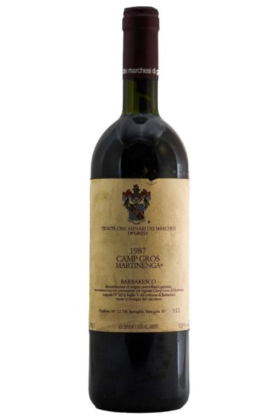 Picture of 1987 Marchesi di Gresy Barbaresco Barbaresco Camp Grow Martinenga