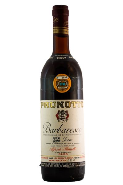 Picture of 1967 Prunotto Barbaresco Pora Riserva