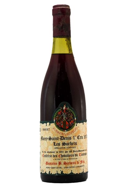 Picture of 1979 Domaine Bernard Serveau Morey Saint-Denis 1er Cru les Sorbets