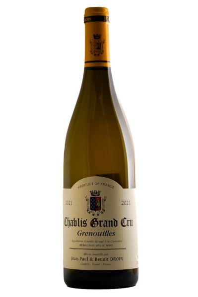 Picture of 2021 Domaine Jean-Paul et Benoît Droin Chablis Grand Cru ‘Grenouilles’