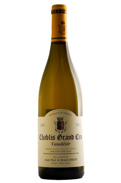 Picture of 2021 Domaine Jean-Paul et Benoît Droin Chablis Grand Cru ‘Vaudésir’