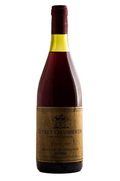 Picture of 1977 Nicolas Gevrey-Chambertin