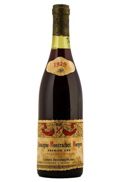 Picture of 1975 Brocard Chassagne-Montrachet 1er Cru Morgeot Rouge
