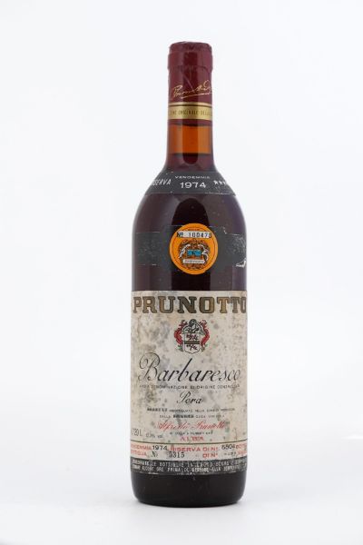 Picture of 1974 Prunotto Barbaresco Riserva 'Pora'