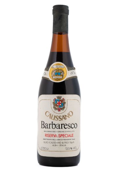 Picture of 1974 Calissano Barbaresco Riserva Speciale 