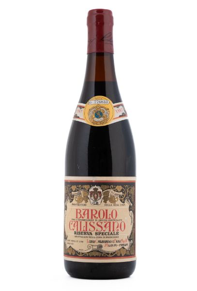 Picture of 1967 Calissano Riserva Speciale Barolo