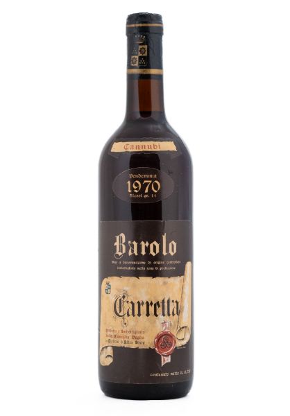 Picture of 1970 Caretta Barolo Cannubi