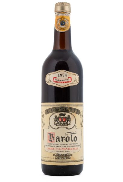 Picture of 1974 Cossetti Clemente Barolo