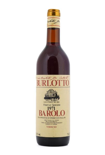 Picture of 1971 Burlotto Barolo Riserva Speciale