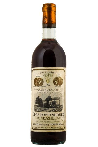 Picture of 1967 Clos Fontindoule, Monbazillac Grand Cru