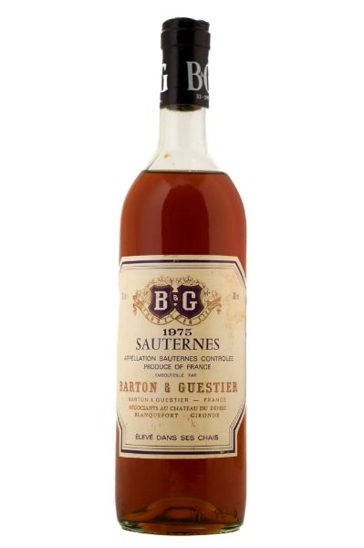 Picture of 1975 Barton & Guestier Sauternes