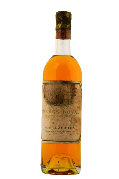 Picture of 1955 A de Luze & Fils Graves-Royal Blanc