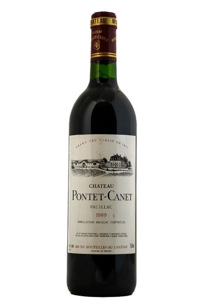 Picture of 1989 Chateau Pontet Canet Grand Cru Classe Pauillac