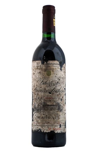 Picture of 1986 Chateau Prieuré Lichine, Grand Cru Classé Margaux - Damaged label