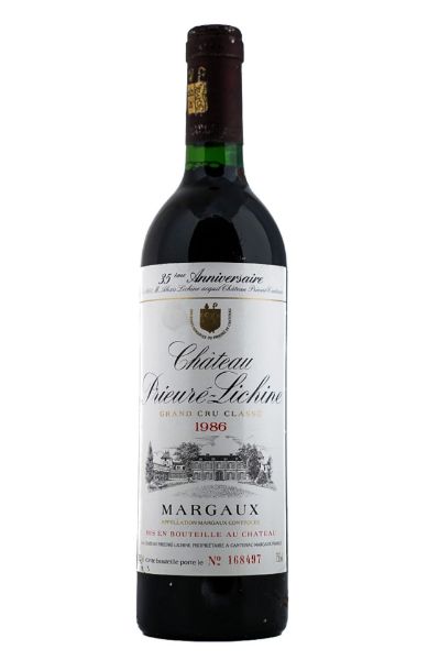 Picture of 1986 Chateau Prieuré Lichine, Grand Cru Classé Margaux 