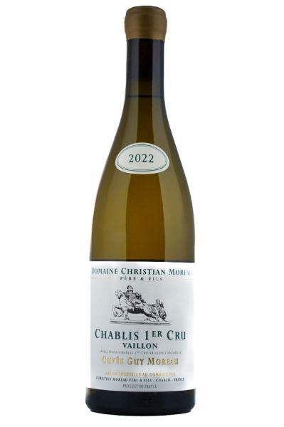 Picture of 2022 Domaine Christian Moreau et Fils Chablis 1er cru Vaillons Cuvee Guy Moreau 