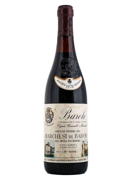 Picture of 1978 Marchesi di Barolo Cannubi Muscatel