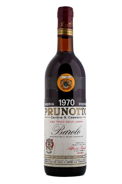 Picture of 1970 Prunotto Barolo Riserva