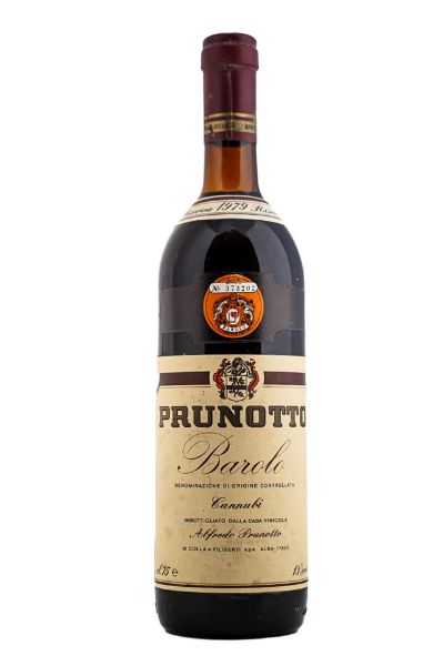 Picture of 1979 Prunotto Barolo Riserva Cannubi