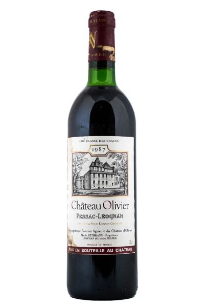 Picture of 1987 Chateau Olivier Pessac Leognan Grand Cru Classe 