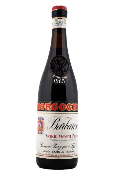 Picture of 1965 Borgogno Barbaresco Riserva