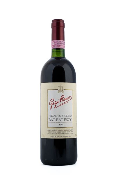 Picture of 1991 Gigi Rosso Barbaresco Vigneto Viglino