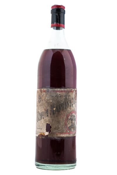 Picture of Rhum Martinique Vieux Extra (period production 30's, period bottled 50's), damaged label 1000ml