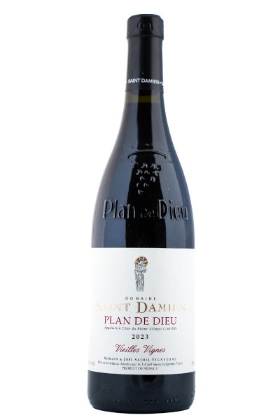 Picture of 2023 Domaine Saint-Damien Côtes du Rhône Villages Plan de Dieu Vieilles Vignes